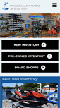 Mobile Screenshot of muskokalakes.com